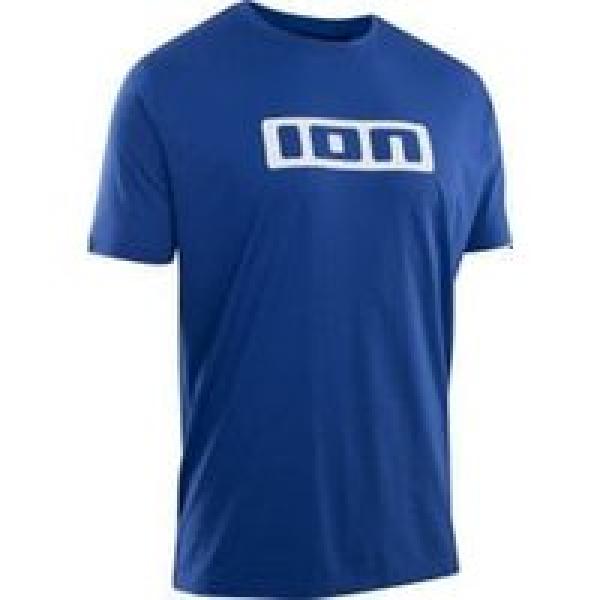 ion logo dr short sleeve jersey blauw