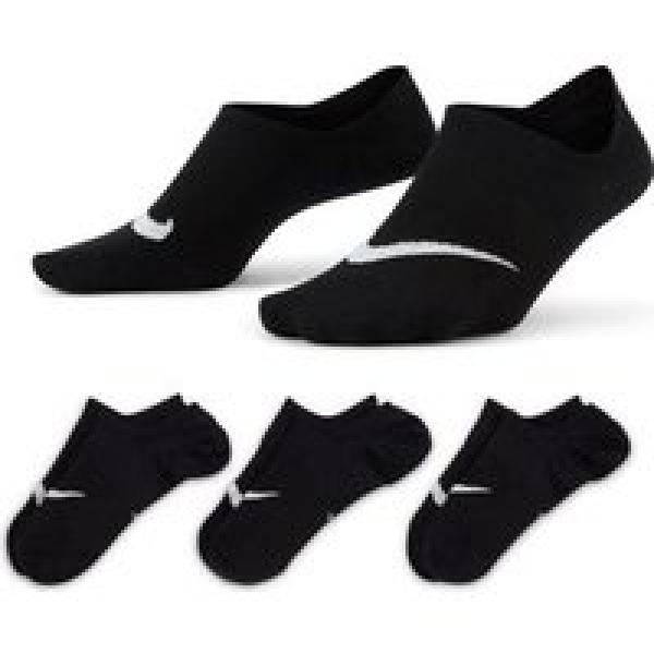 sokken x3 nike everyday plus lightweight black unisex