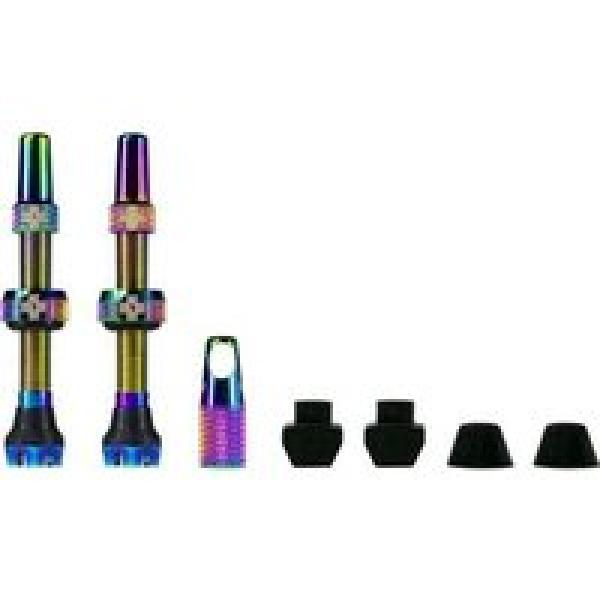 muc off v2 44mm iridescent tubeless valves