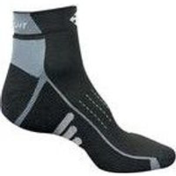 raidlight mix coolmax sokken zwart grijs