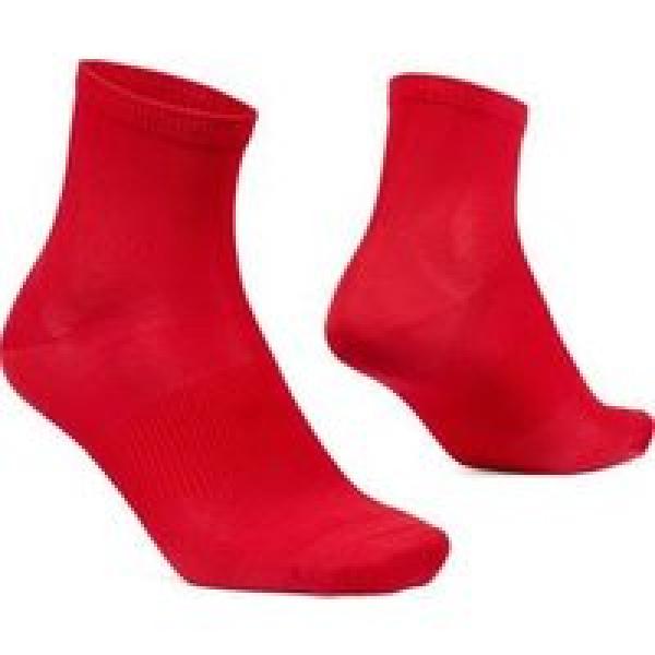 gripgrab lightweight airflow low socks donkerrood