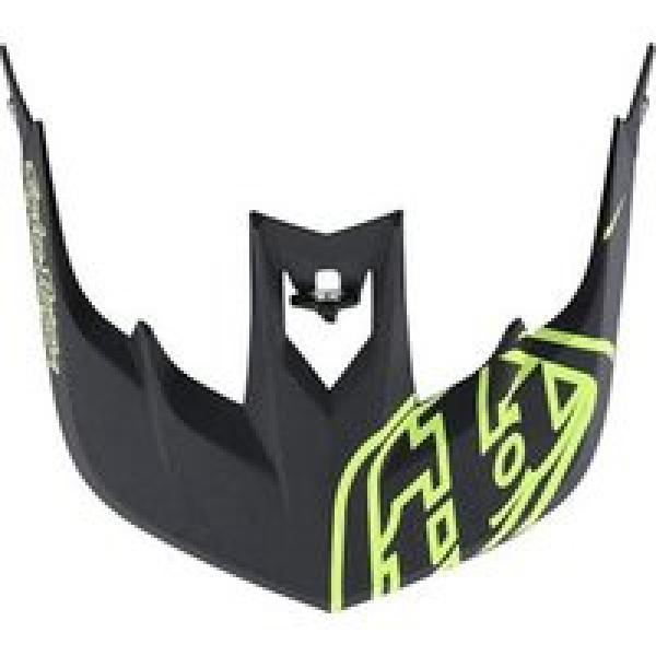 troy lee designs stage nova fluo visor yellow