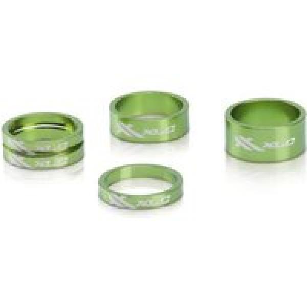 xlc as a02 headset spacer set 1 1 8 3x5 mm groen