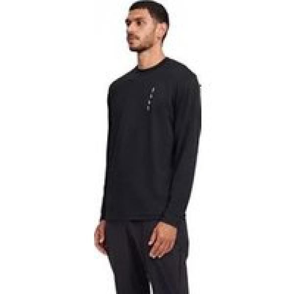 maap shift dry long sleeve shirt zwart