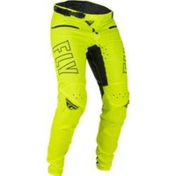 fly racing kids broek radium geel zwart