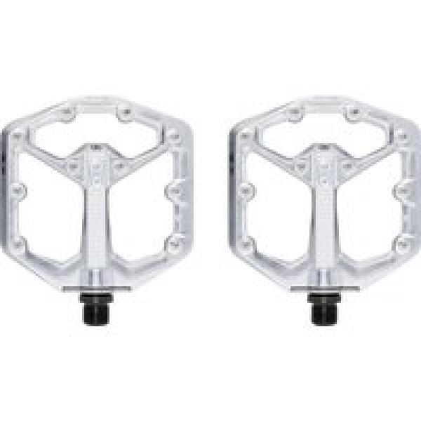 crankbrothers stamp 7 small silver edition flat pedals hoogglans zilver