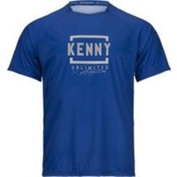 kenny indy korte mouw jersey blauw