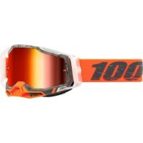 100 racecraft 2 schrute grijs masker rode spiegelglazen