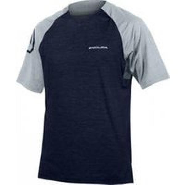 endura singletrack short sleeve jersey inktblauw