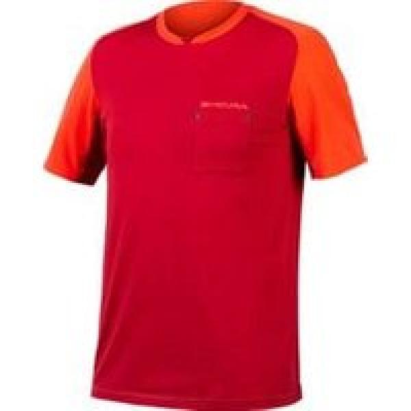 endura gv500 foyle rust rood t shirt