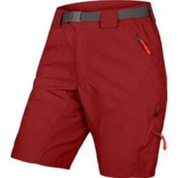 endura hummvee ii women s cayenne red shorts