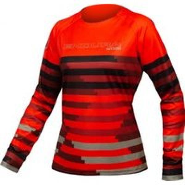 endura mt500 supercraft paprika women s long sleeve jersey