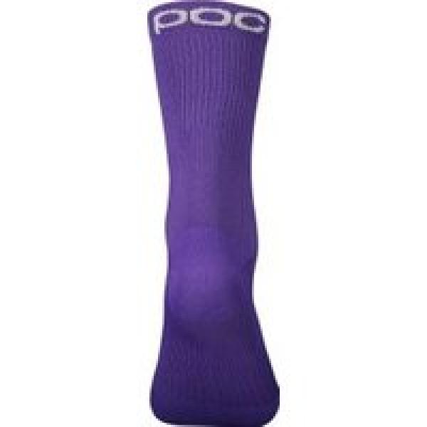 poc lithe mtb purple sokken