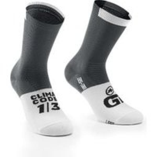 assos gt c2 grijze sokken