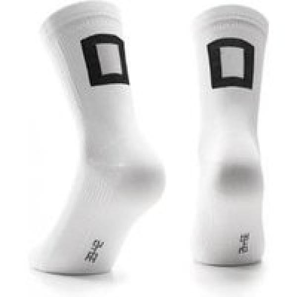 assos poker no 0 sokken wit