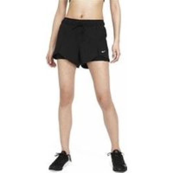 nike flex essential 2 in 1 shorts black women