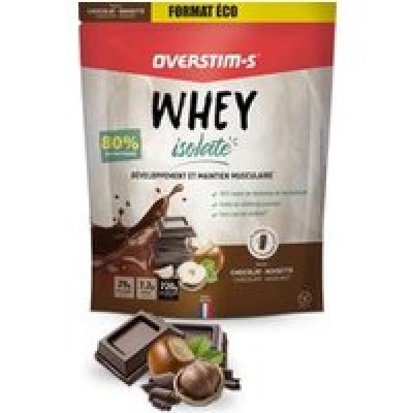 proteine drink overstims whey isolate chocolade hazelnoot 720g