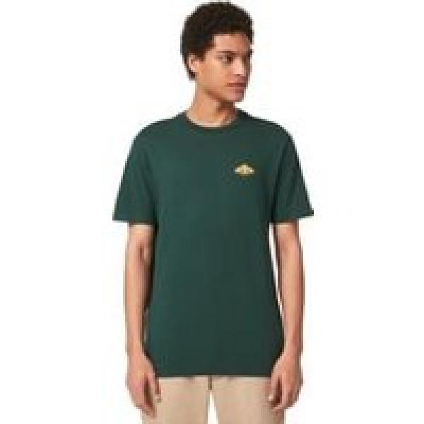 oakley peak ellipse short sleeve t shirt green