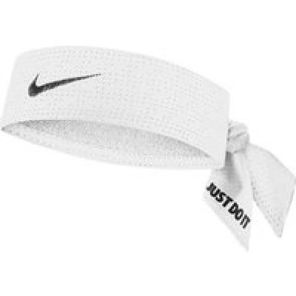 nike dri fit hoofdband terry wit