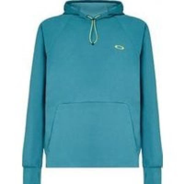 oakley foundational hoodie turquoise blue