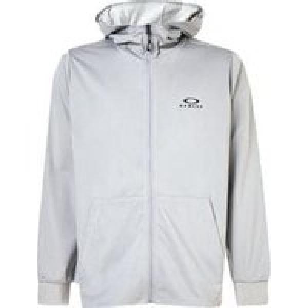 oakley foundational 2 0 zip hoodie grey