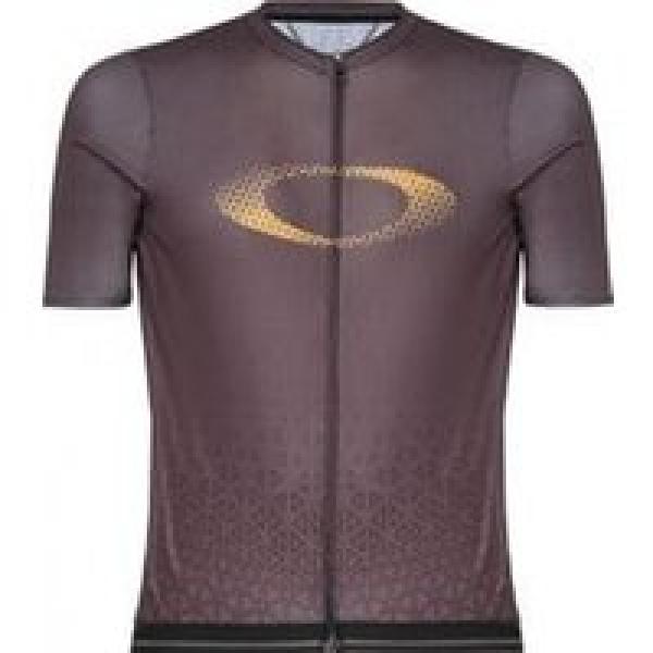 oakley endurance short sleeve jersey dark grey