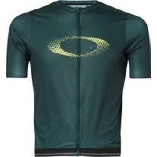 oakley endurance short sleeve jersey green