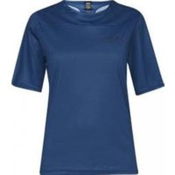 oakley factory pilot lite women s short sleeve jersey blue