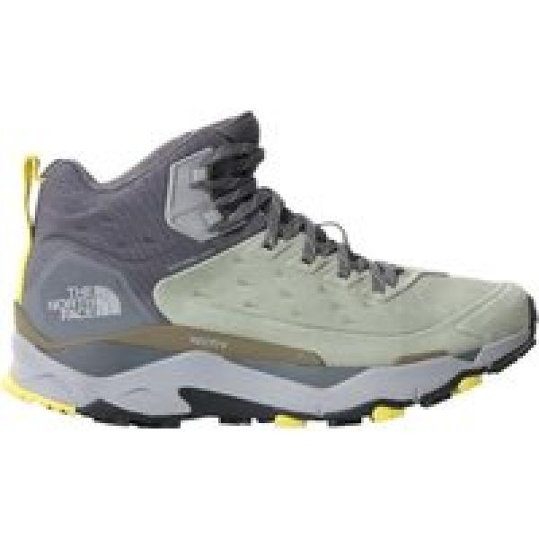 the north face vectiv exploris mid futurelight green hiking shoes for men