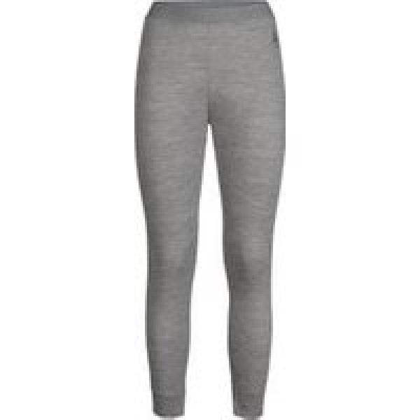 vrouwen odlo merino 200 lange panty grijs