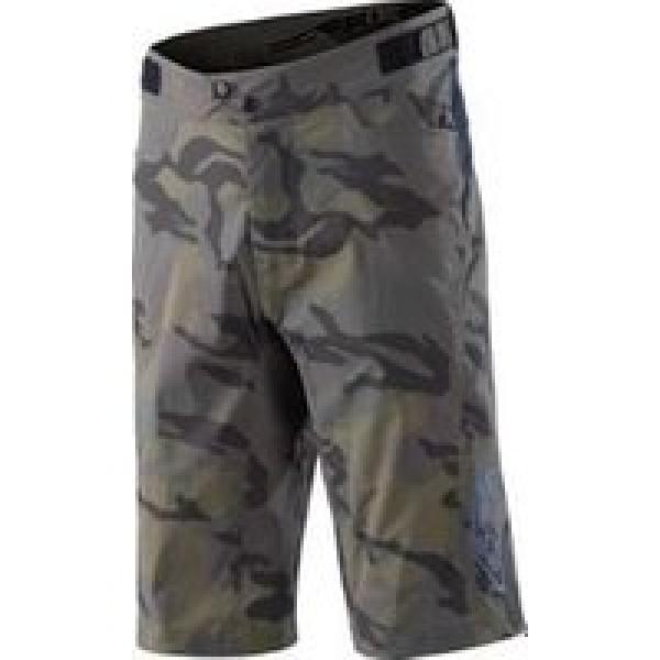 troy lee designs flowline spray camo army shorts