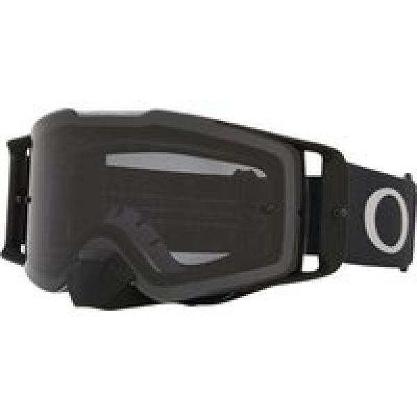 oakley front line mx tuff blocks black gunmetal dark grey goggle ref oo7087 75