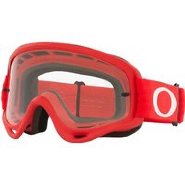 oakley o frame mx goggle red clear ref oo7029 70