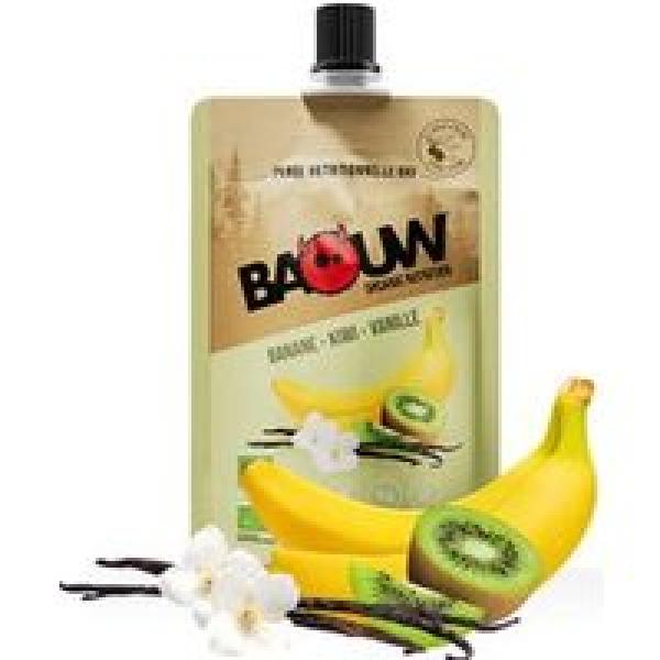 biologische baouw banaan kiwi vanille puree 90g