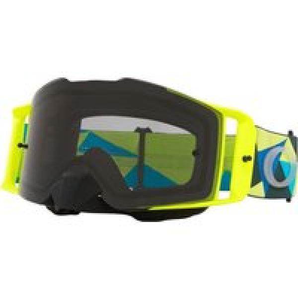 oakley front line mx tri retina light grey goggle ref oo7087 72