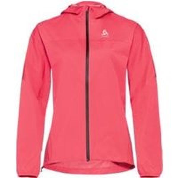 odlo zeroweight women s waterproof jacket pink