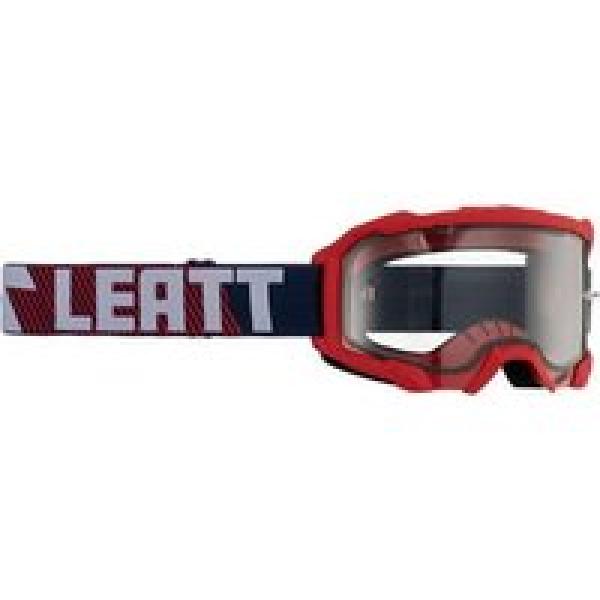 leatt velocity 4 5 red goggle clear face 83