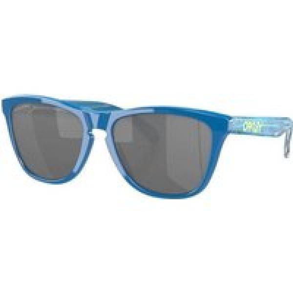 oakley frogskins hi res gepolijst saffier prizm zwart ref oo9013 k355