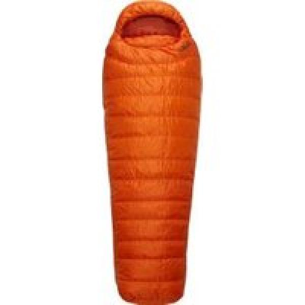 rab ascent 300 slaapzak oranje unisex reg