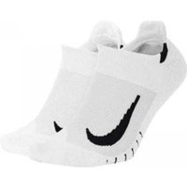 sokken x2 unisex nike multiplier wit