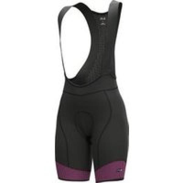 ale master 2 0 women s bib shorts black fluo pink