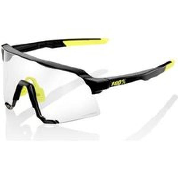 100 s3 gloss black photochromic lens