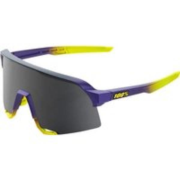 100 goggles s3 matte metallic digital brights smoke lenses