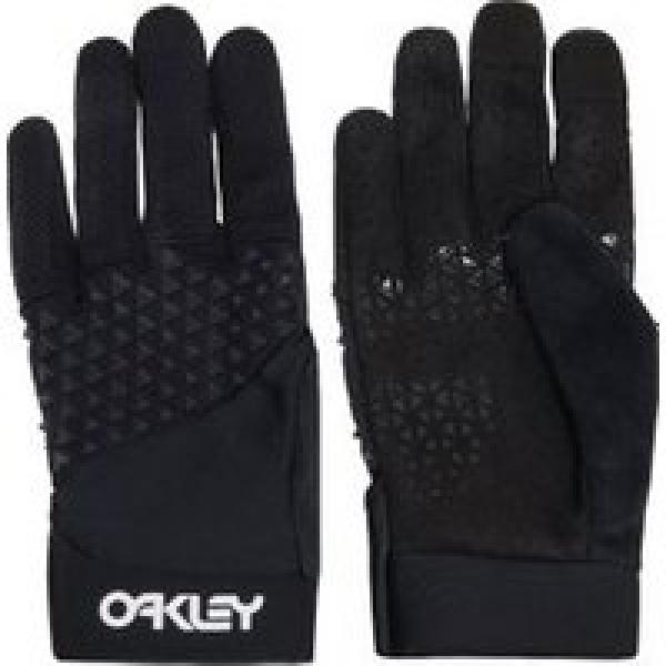 oakley drop in mtb handschoenen zwart