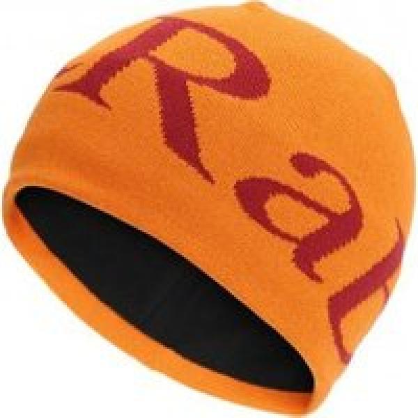 rab red logo beanie