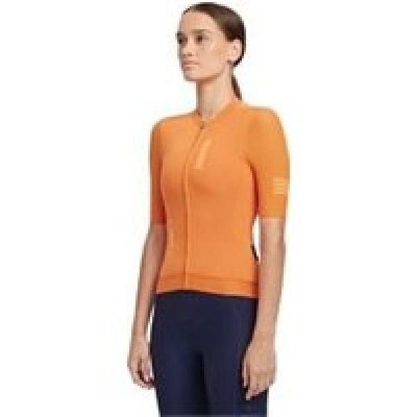 women s short sleeve maap shift pro base jersey topaz orange