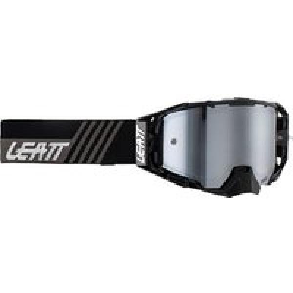 leatt velocity 6 5 iriz stealth silver goggle silver lens 50