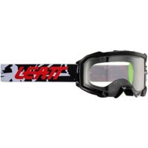 leatt velocity 4 5 zebra goggle 83 clear lens