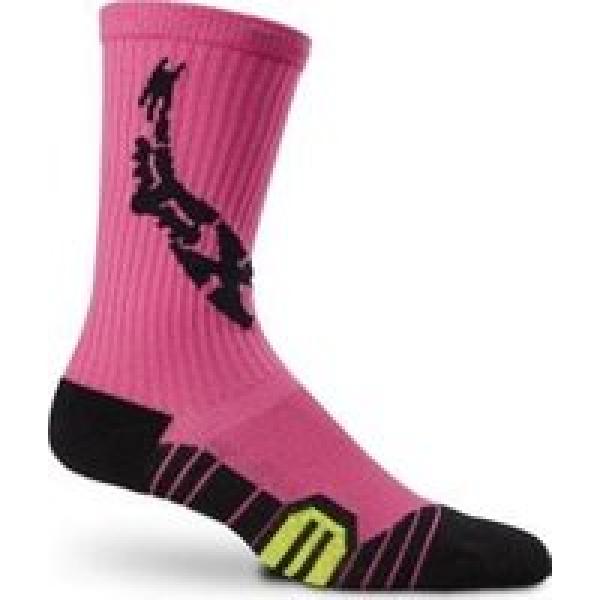 fox women s 8 ranger cushion pink socks