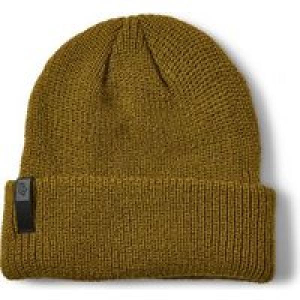 fox machinist beanie caramel beige